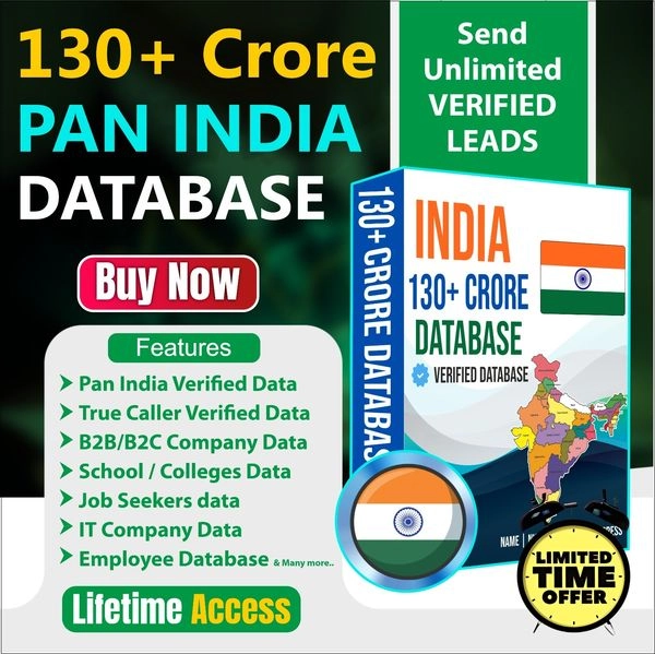 Indian Pan Database for more sale