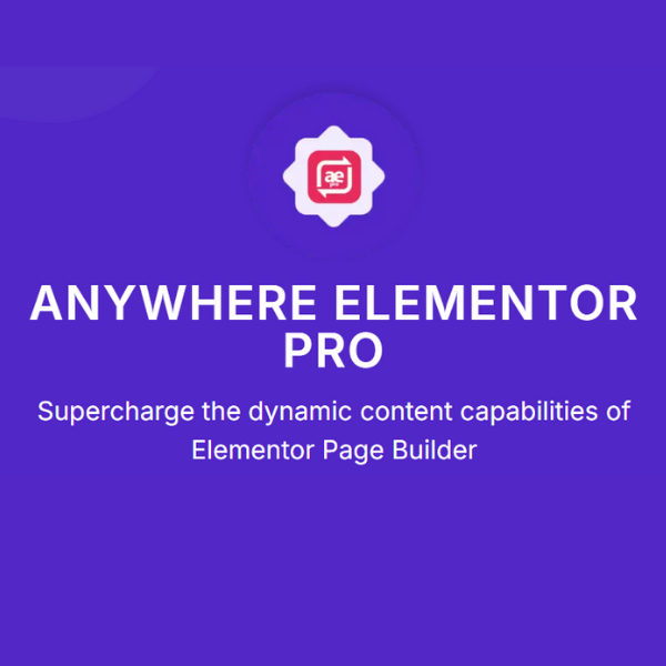 AnyWhere Elementor  Pro Wordpress