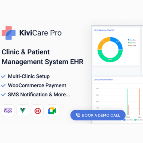 KiviCare Pro - Clinic & Patient Management System WordPress Plugin