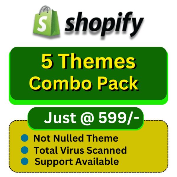 Top 5 Premium Popular Shopify Themes