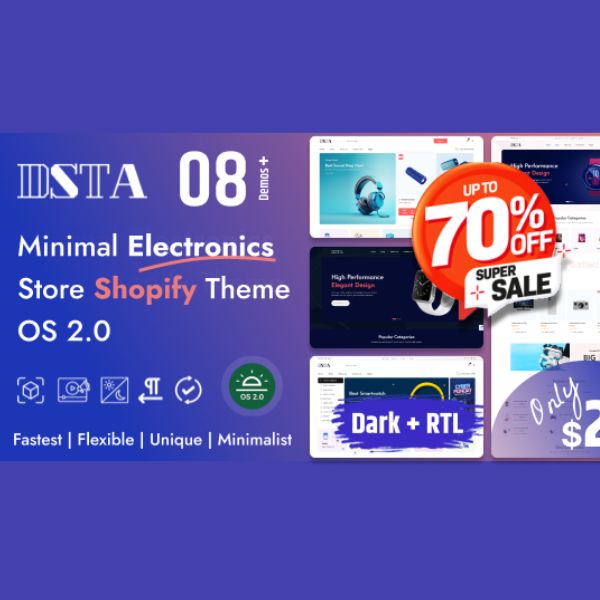 Dsta - Minimal Shopify Theme OS 2.0