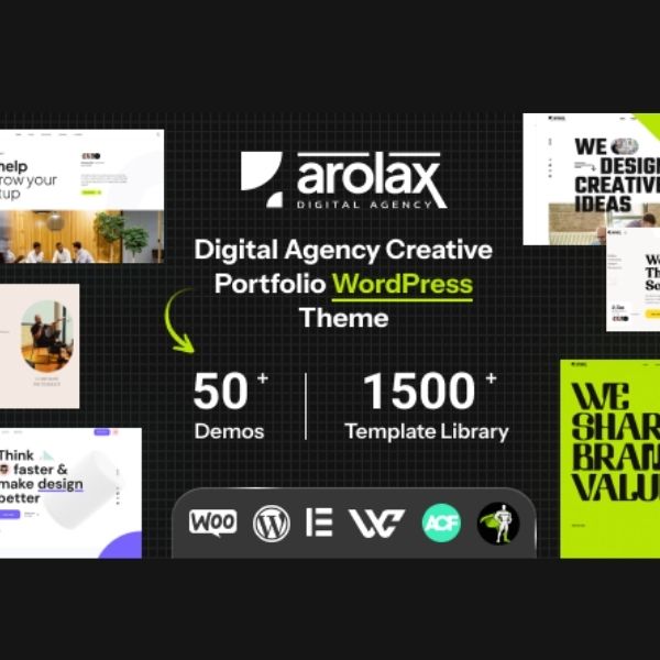 Arolax | Creative Digital Agency Theme