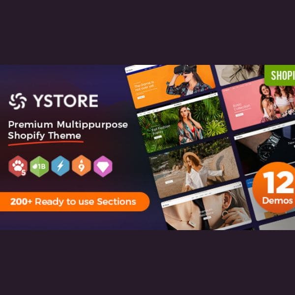 YStore - Multipurpose Fashion Shopify Theme OS 2.0