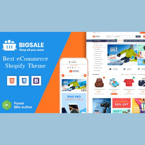 BigSale - Unlimited Bootstrap 4 Shopify Theme