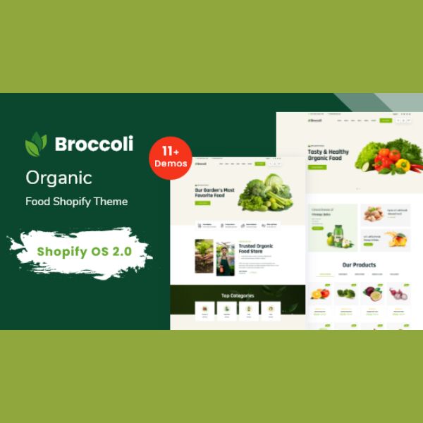 Broccoli - Organic Food Store Shopify Theme OS 2.0