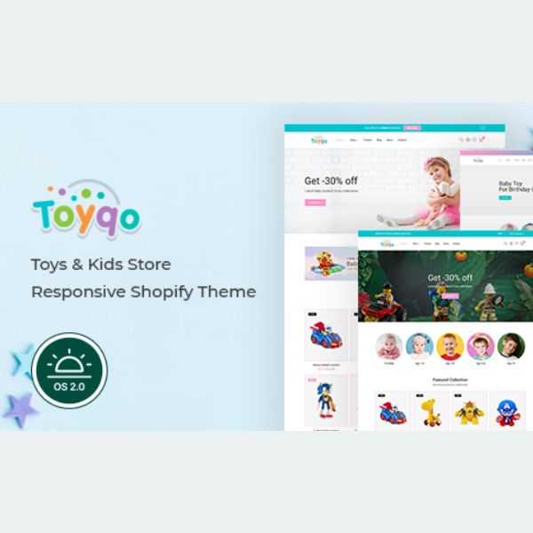 Toyqo - Toys & Kids Store Responsive Shopify Theme