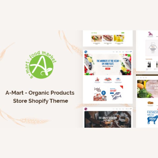 A-Mart - Organic Products Store Shopify Theme
