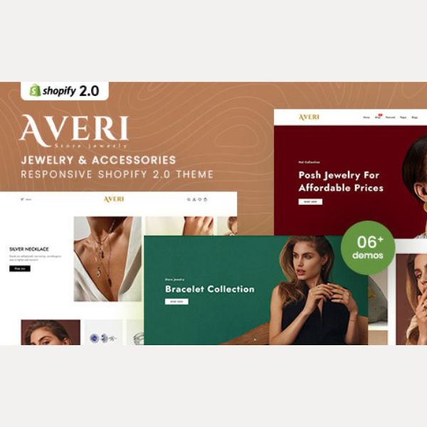 Averi - Jewelry & Accessories Responsive Shopify 2.0 Theme