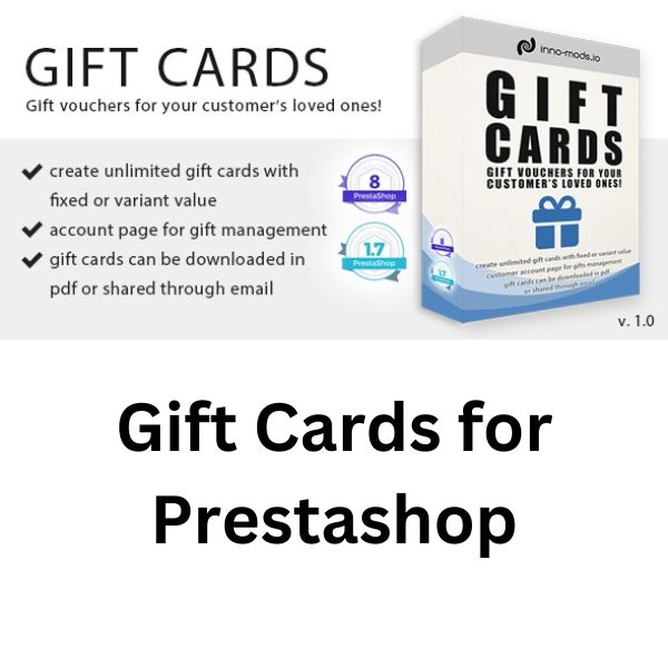 Gift Cards for Prestashop
