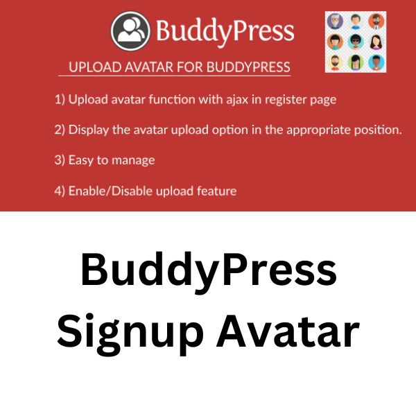 BuddyPress Signup Avatar