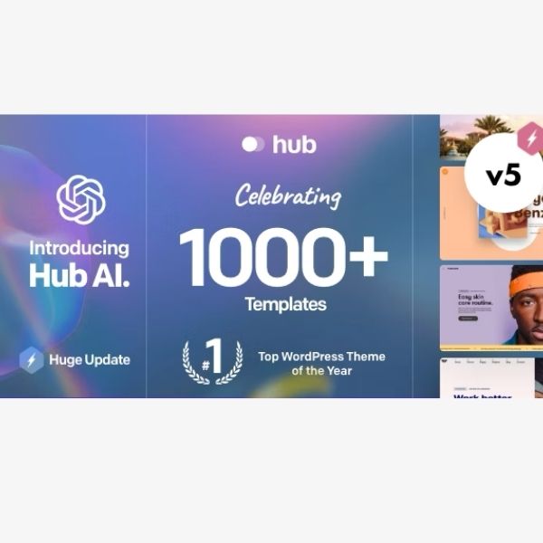 Hub - Responsive Multi-Purpose WordPress Theme