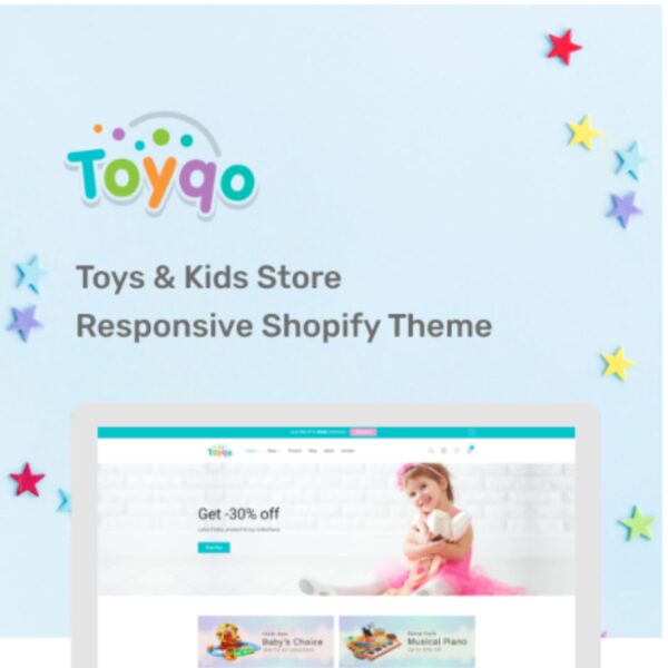 Toyqo - Toys & Kids Store Responsive Shopify Theme