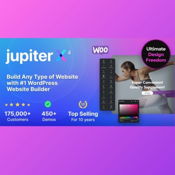 JupiterX - Multipurpose WordPress & WooCommerce Theme