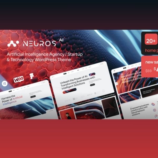 Neuros | AI Agency & Technology WordPress Theme