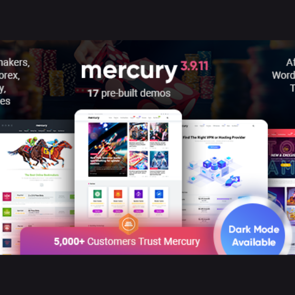 Mercury - Affiliate WordPress Theme