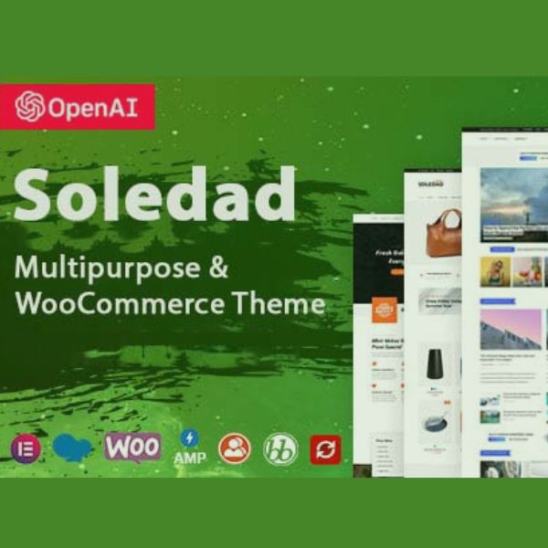Soledad – Multipurpose, Newspaper, Blog & WooCommerce WordPress Theme