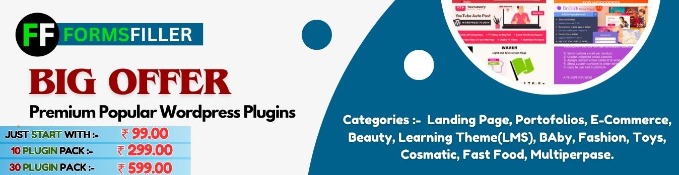 formsfiller plugin banner