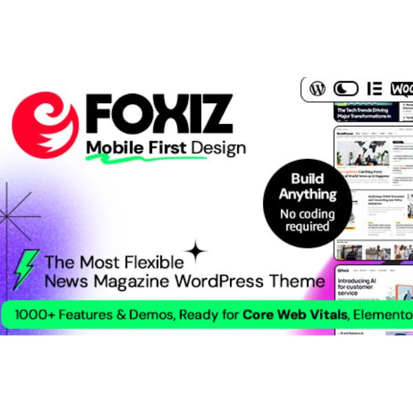Foxiz - Newspaper News & Magazine WordPress