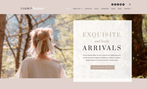 Fashion Instincts - WooCommerce Elementor Template Kit - Image 3