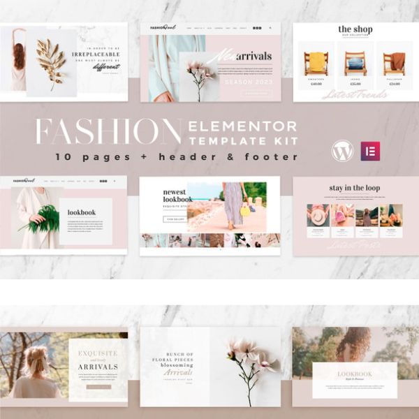 Fashion Feel - WooCommerce Elementor Template Kit