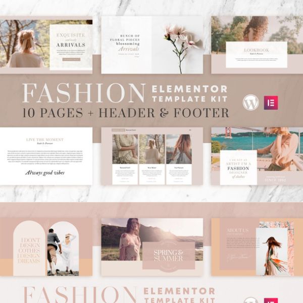 Fashion Instincts - WooCommerce Elementor Template Kit
