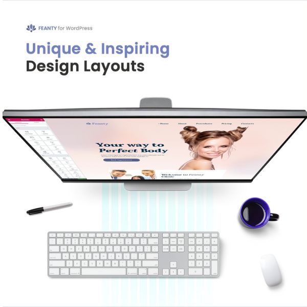 Feanty – Beauty Clinic Elementor Template Kit