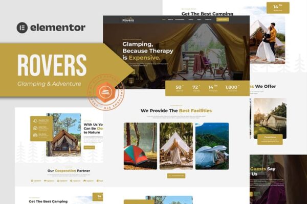 Ezer – Outdoor & Adventure Equipment Store Elementor Template Kit - Image 3